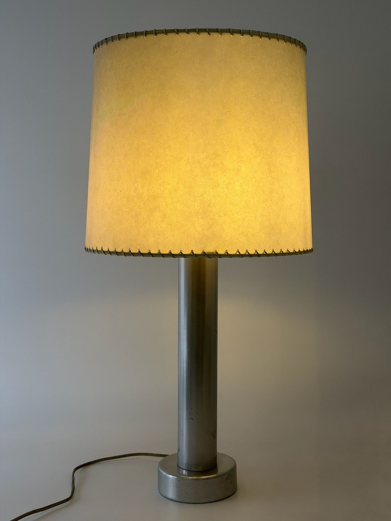 SS United States Aluminum First Class Stateroom Lamp (1 of 5)
