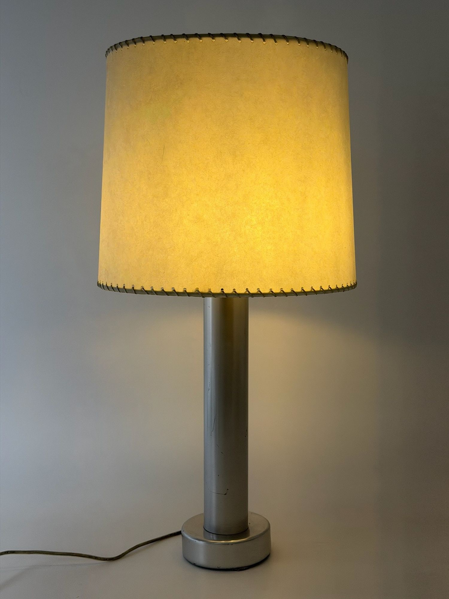 SS United States Aluminum First Class Stateroom Lamp (1 of 5)