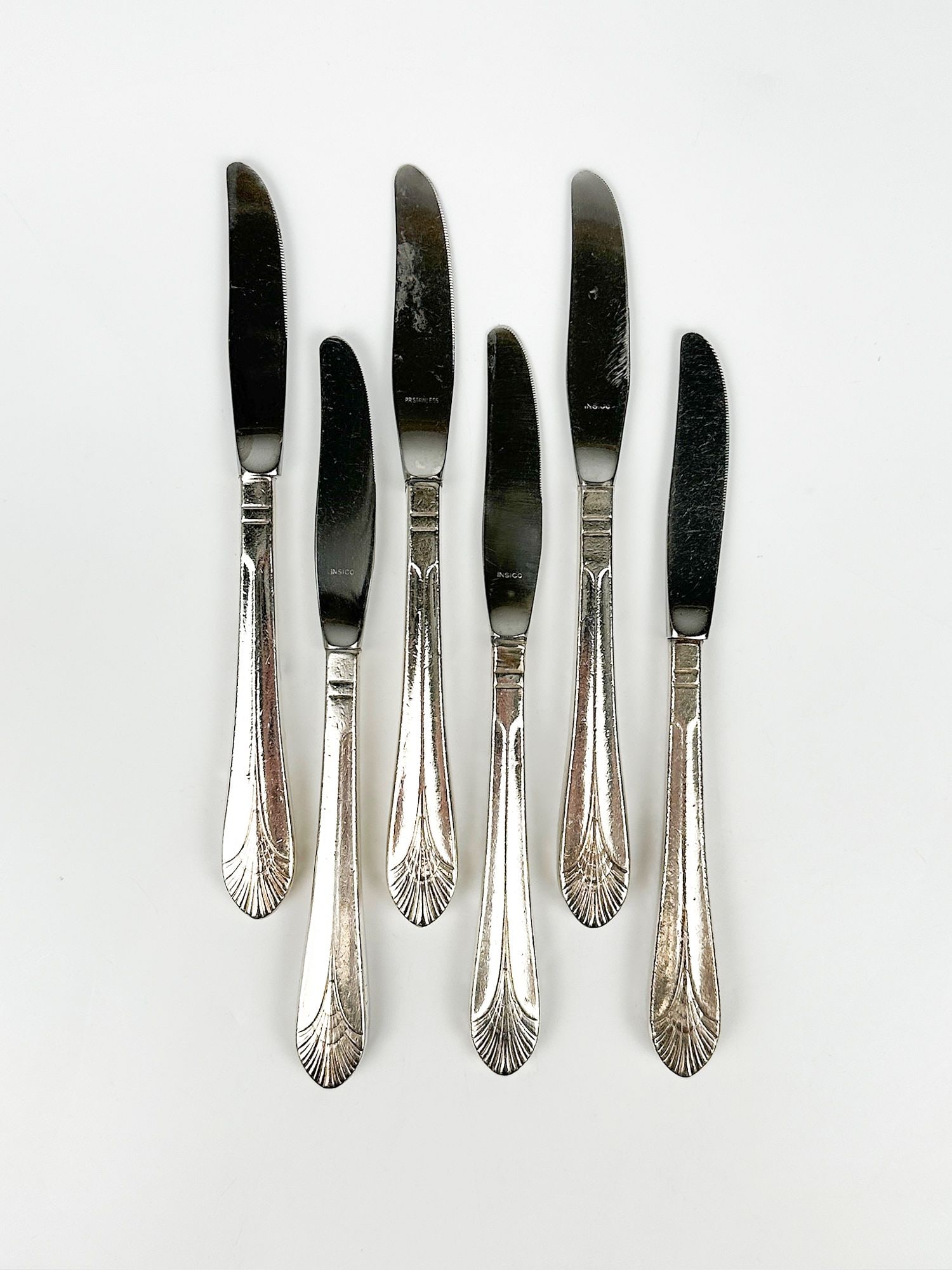 United States Lines Silver Soldered Butter Knives (6) (1 of 3)