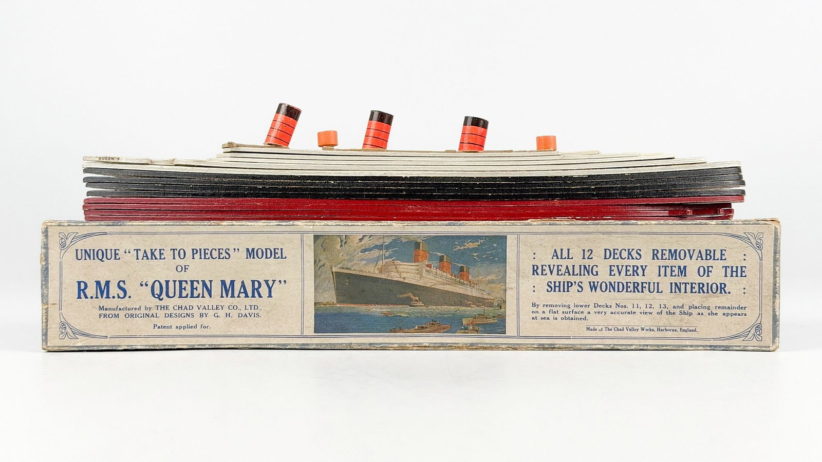 RMS Queen Mary 'Take to Pieces' Model