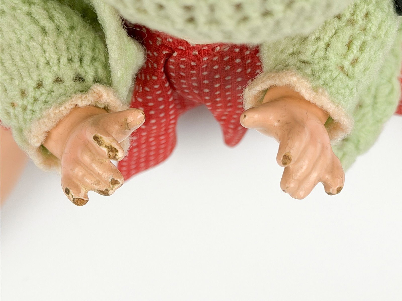 Antique Effanbee Patsyette Composition Doll on Skates - 5