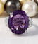 11.16CTW Natural Purple Amethyst & Diamonds in 14K GOLD - 3