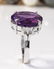 11.16CTW Natural Purple Amethyst & Diamonds in 14K GOLD - 6