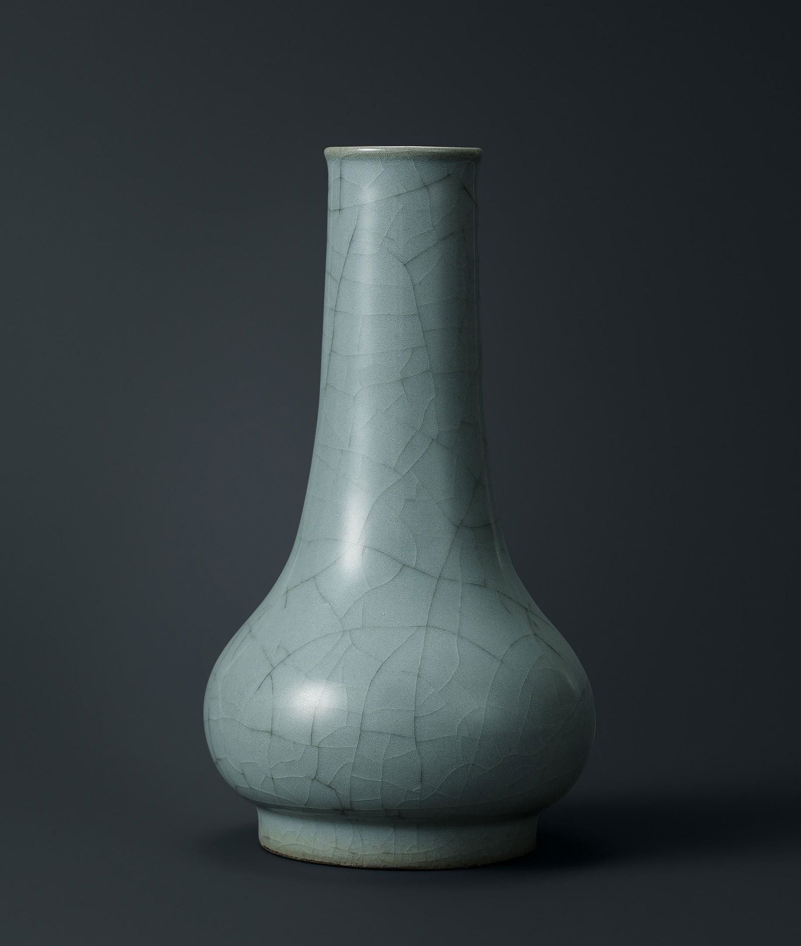 Celadon-Glazed Guan-Type Vase, Southern Song Dynasty (1 of 8)