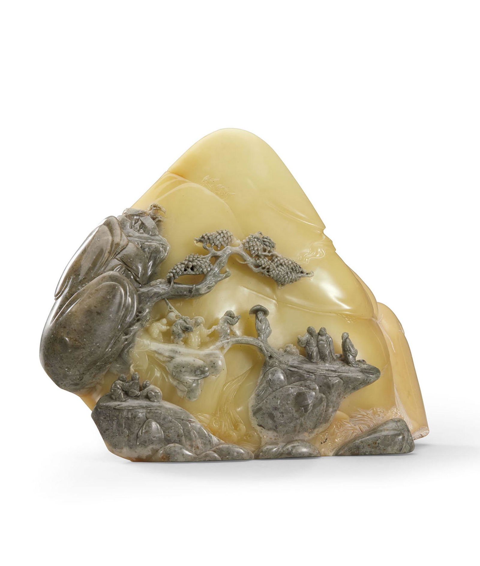 A Furong Soapstone 'Figure' Mountain Boulder (1 of 1)