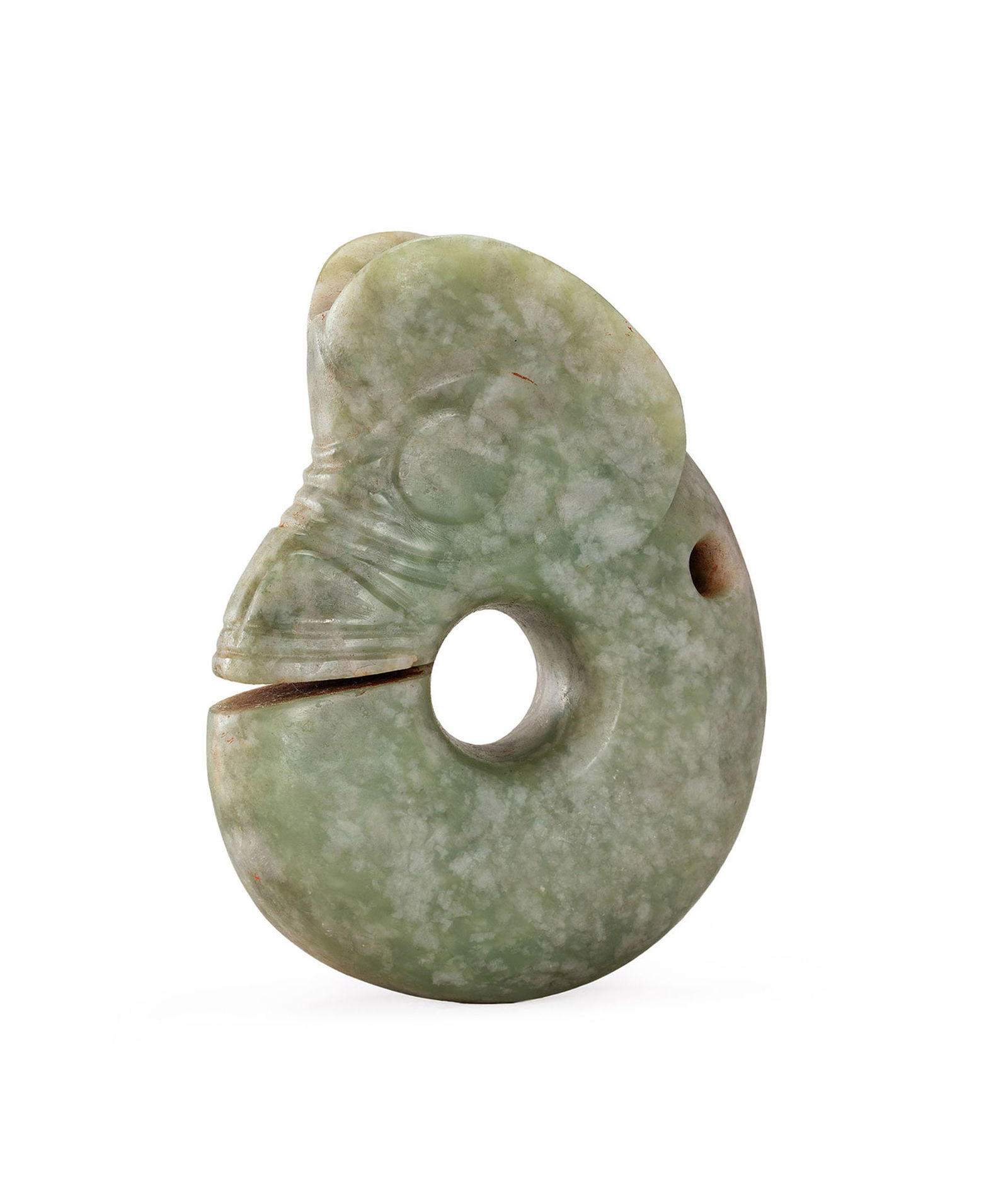 A Jade Pig-Dragon, Qing Dynasty or Earlier (1 of 1)