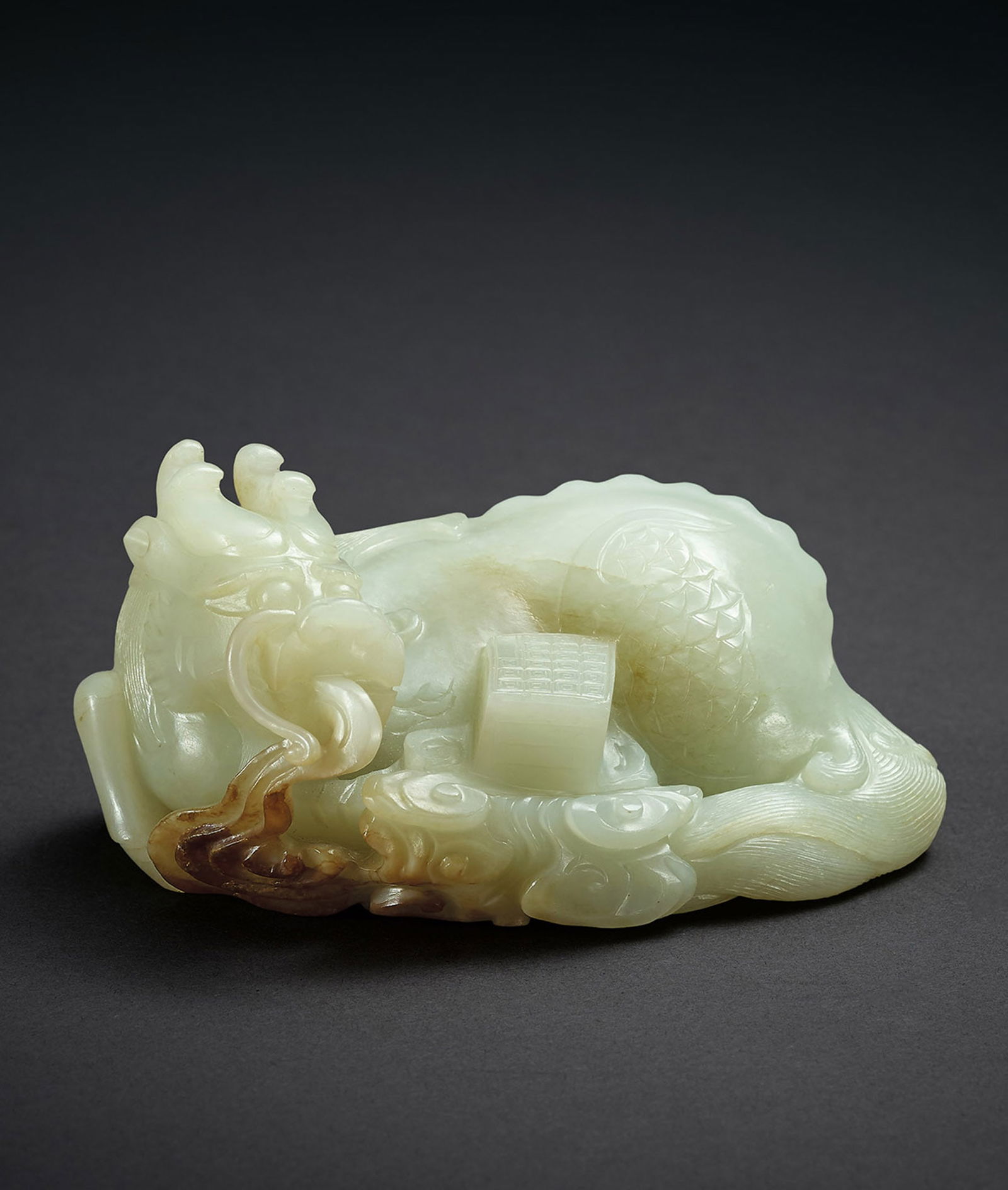 A White Jade Qilin, Qing Dynasty (1 of 1)
