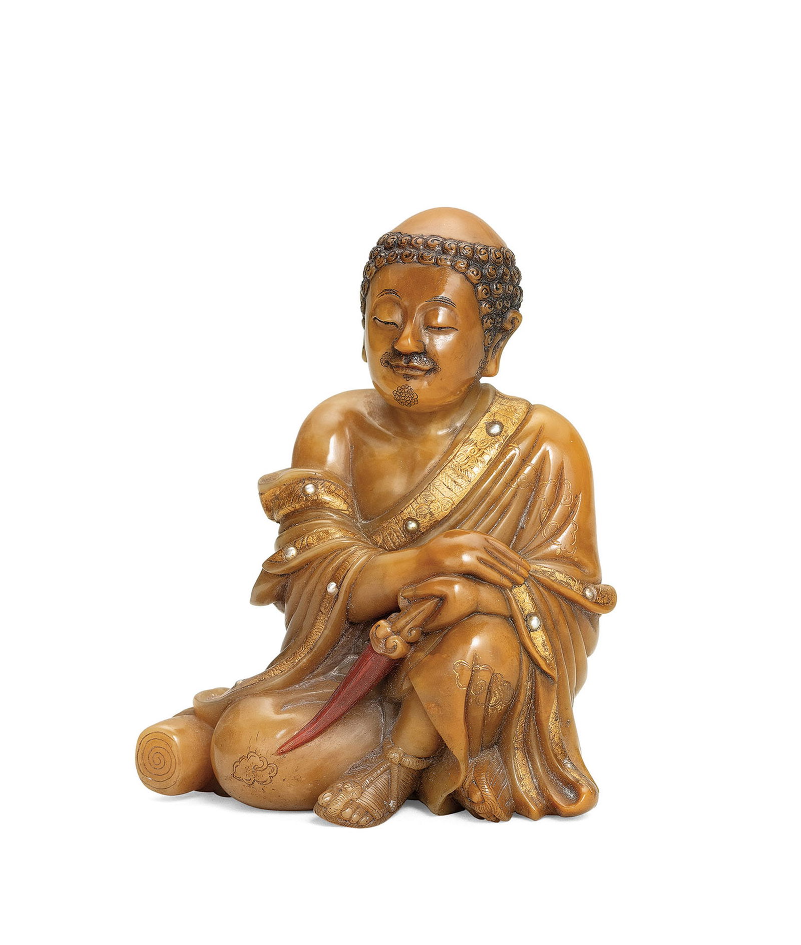 A Soapstone Figure of Luohan (1 of 1)