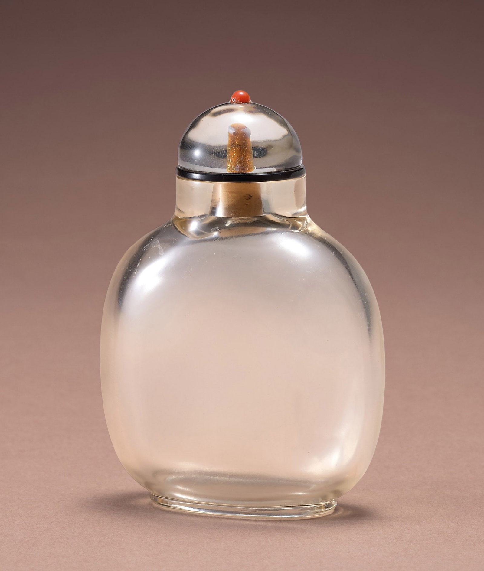 Fine Rock Crystal Snuff Bottle, Qing Dynasty (1 of 1)
