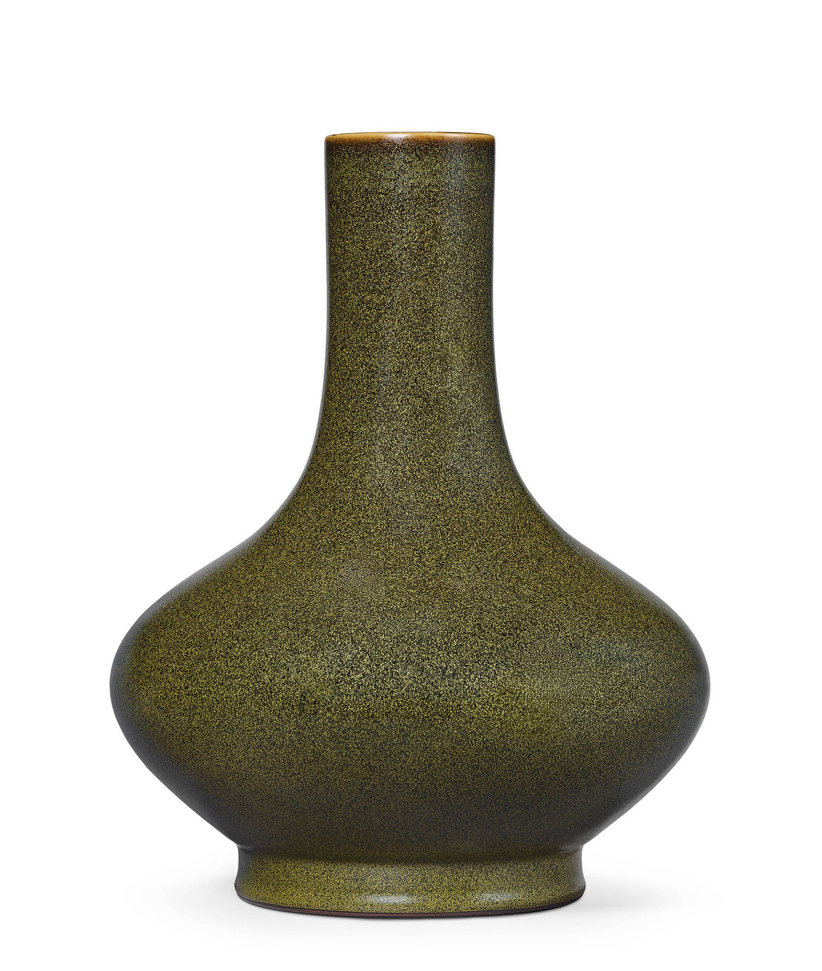 Teadust-Glazed Bottle Vase, Xianfeng M&P (1 of 2)