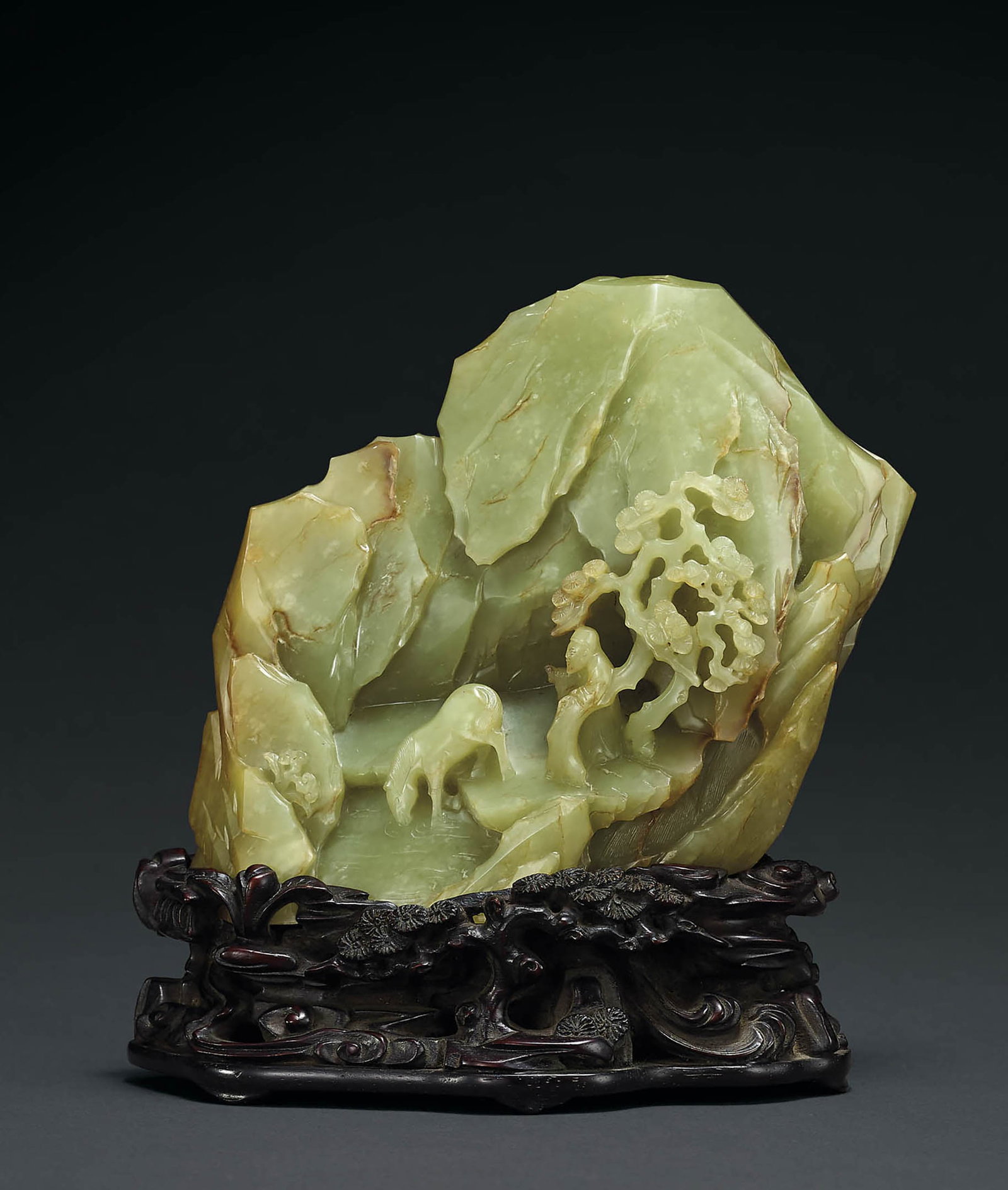 Yellow Jade Guanyin Figure, Qing (1 of 1)