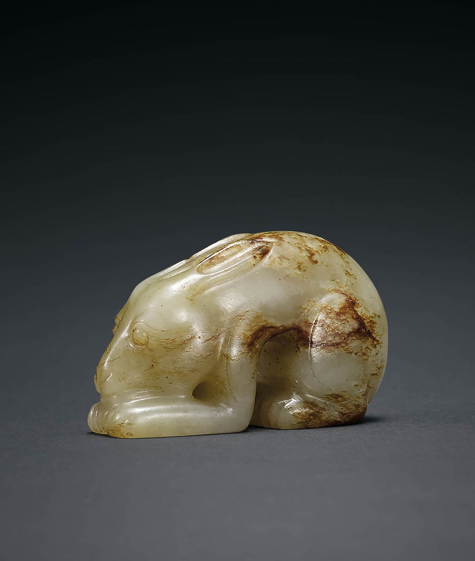 Pale Celadon Jade Rabbit, Qing or Earlier (1 of 1)