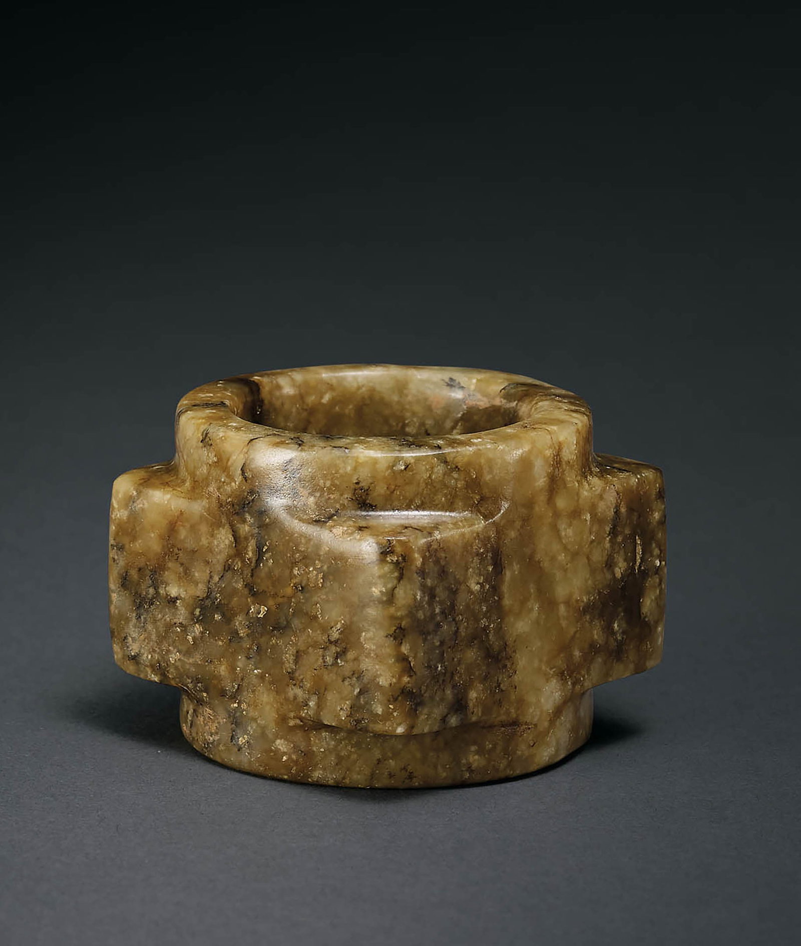 Pale Celadon Jade Cong, Qing Dynasty or Earlier (1 of 1)