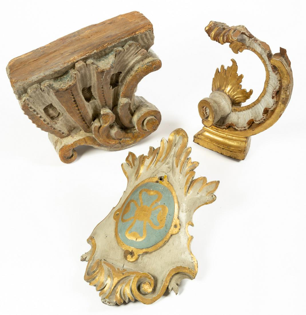 3 LARGE DECORATIVE WOODEN ITEMS (1 of 1)