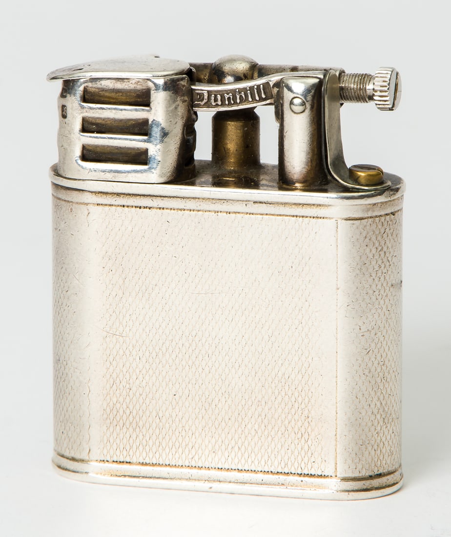 DUNHILL SILVER STORM LIGHTER (1 of 2)