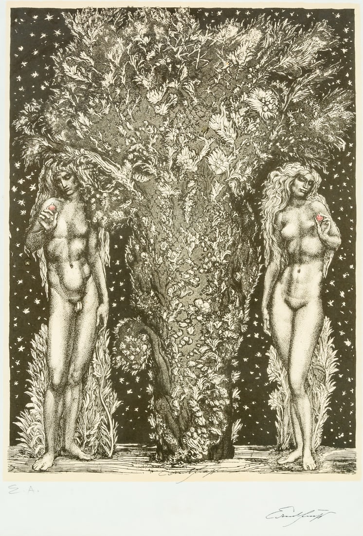 Ernst FUCHS (1930-2015) (1 of 2)