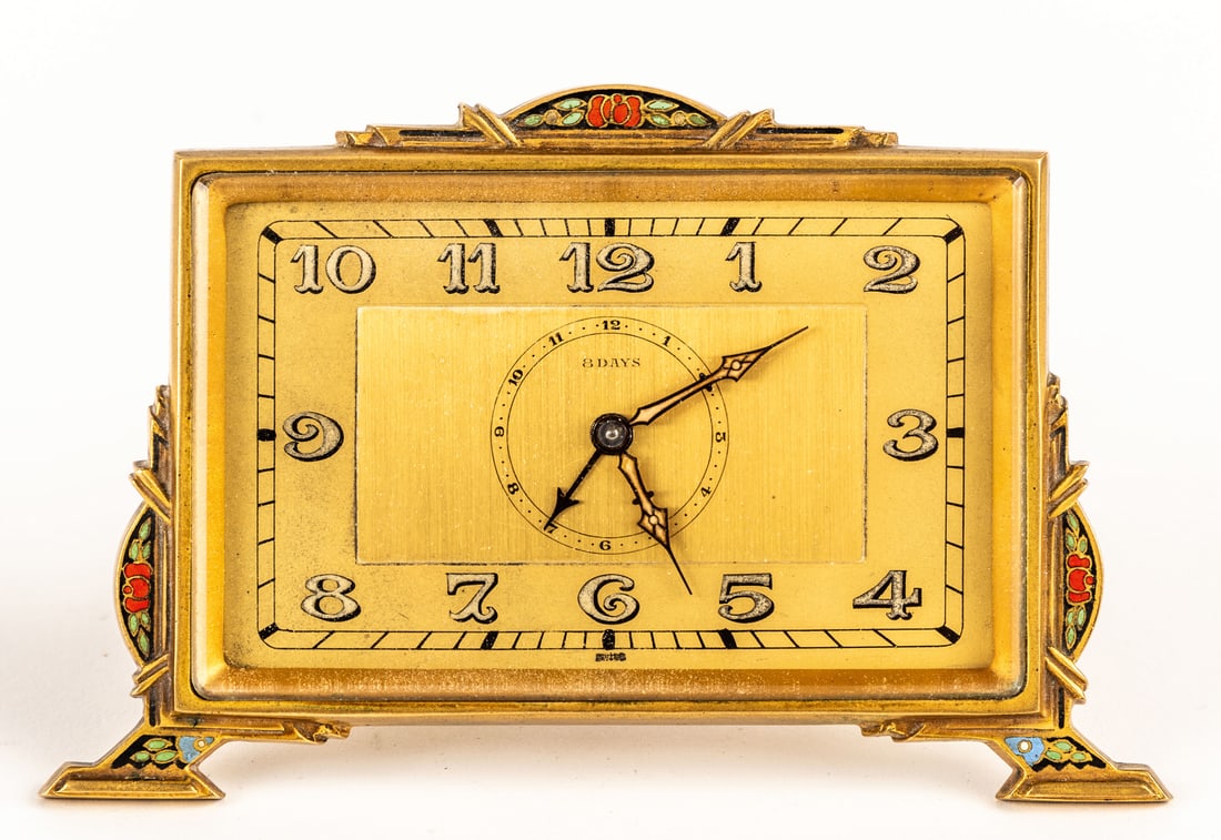 LEMANIA ALARM CLOCK ART DECO (1 of 1)