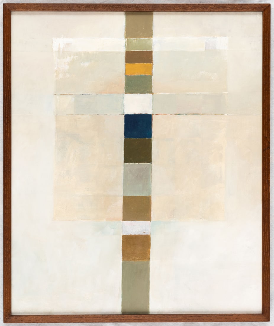 Josef KULICKA (1933-2023): Untitled Oil on canvas, inscribed on the frame by the artist's hand and dated 1981 60 x 50 cm, Rahmen: 62 x 52 cm Josef Kulicka, whose artist's name was "Boulette", studie