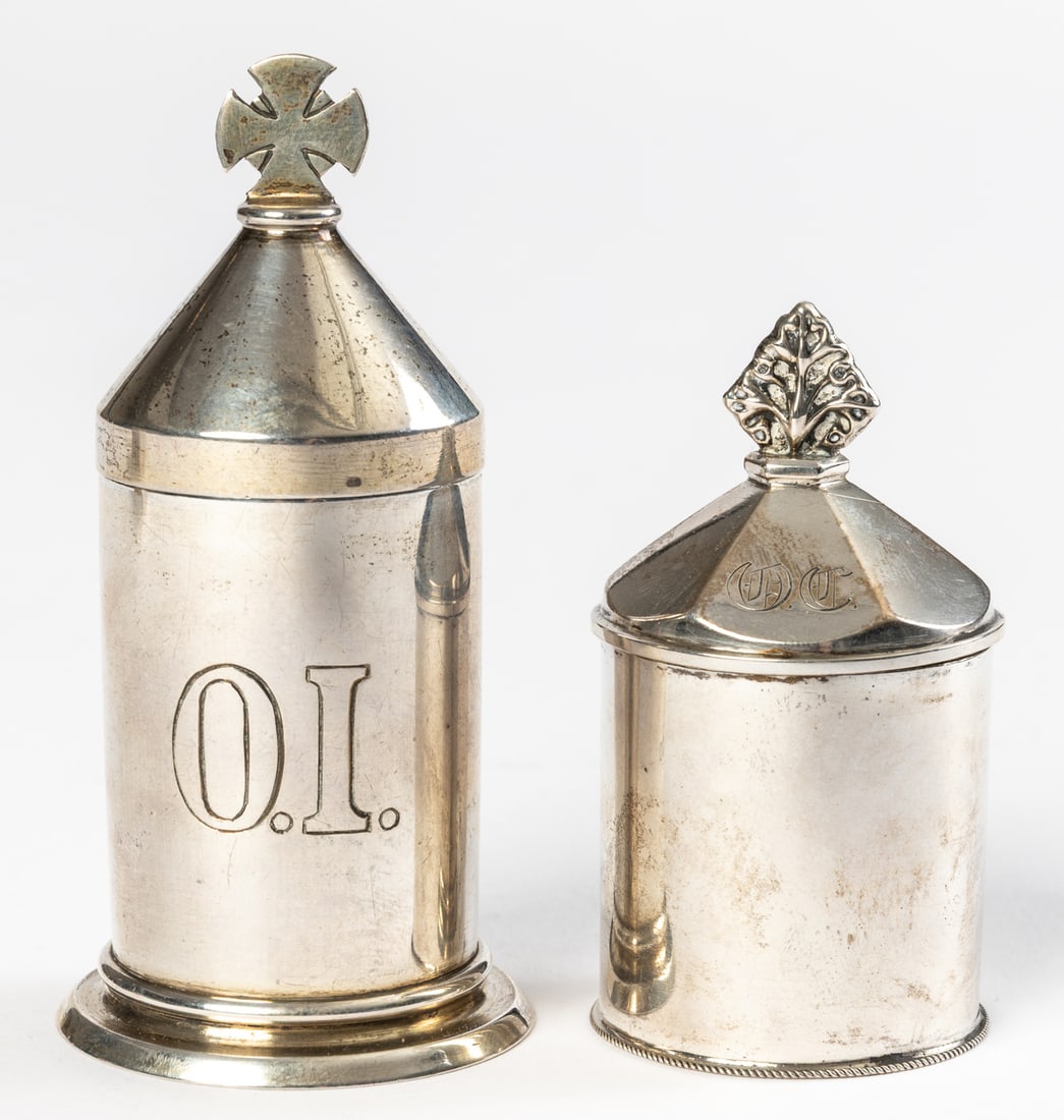 SILVER VESSELS FOR HOLY OILS (1 of 3)