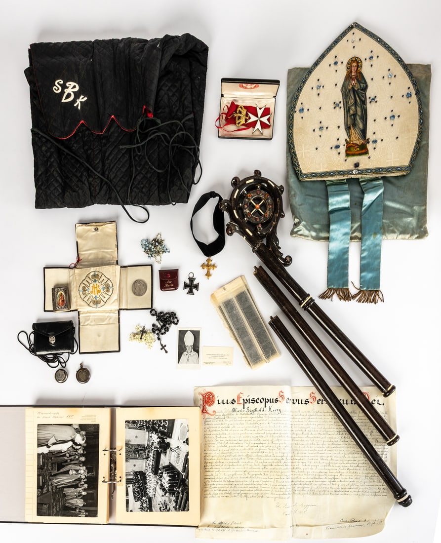 ESTATE OF THE FRANCISCAN BISHOP BLASIUS SIGEBALD KURZ (1894-1973) (1 of 1)