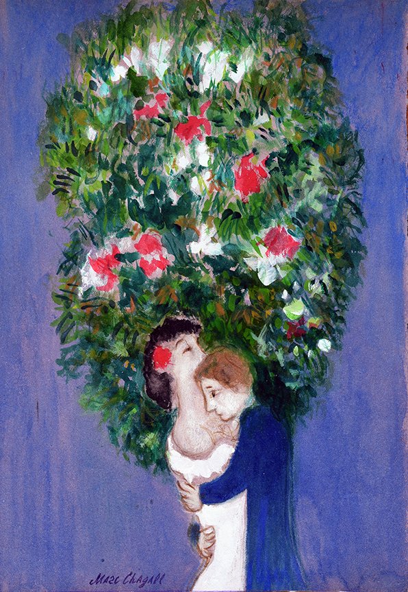 Painting: MARC CHAGALL (Russian, 1887-1985) (ATTRIB) (1 of 1)