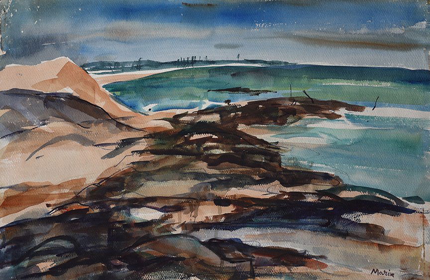 Painting: JOHN MARIN (American,1870-1953) ATTRIB (1 of 1)