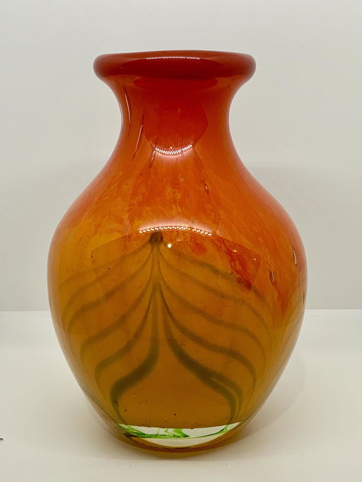 Vintage Murano Art Glass Vase Oct 07 2019 Willow Fine Art Gallery In Fl