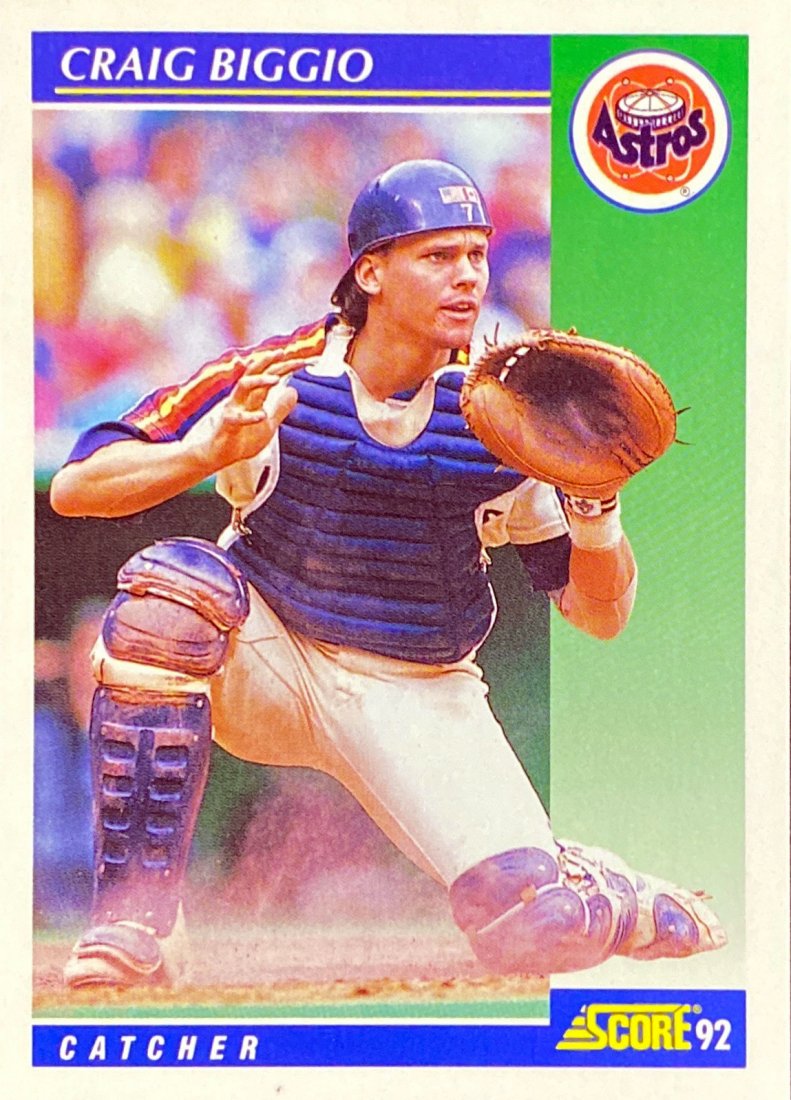 1992 JEFF BAGWELL, Catcher, Baseball Card Astros #460: 1992 JEFF BAGWELL, Catcher, Baseball Card Astros #460