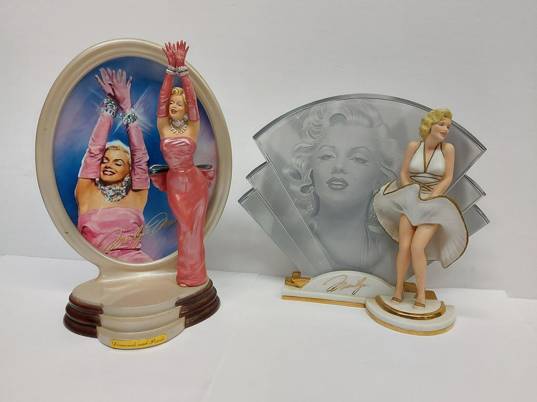 Lot of Marilyn Monroe Collectibles: Both Limited Edition by The Bradford Exchange
