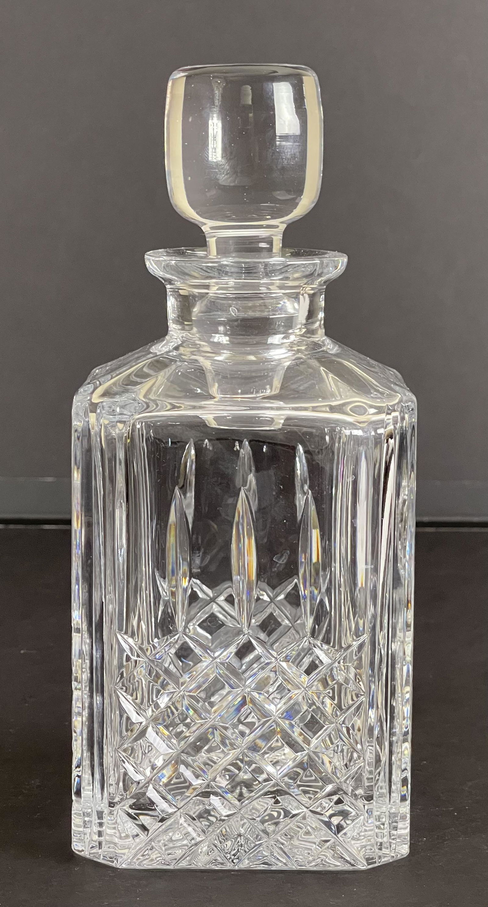 Vintage Crystal Decanter with Lid (1 of 3)