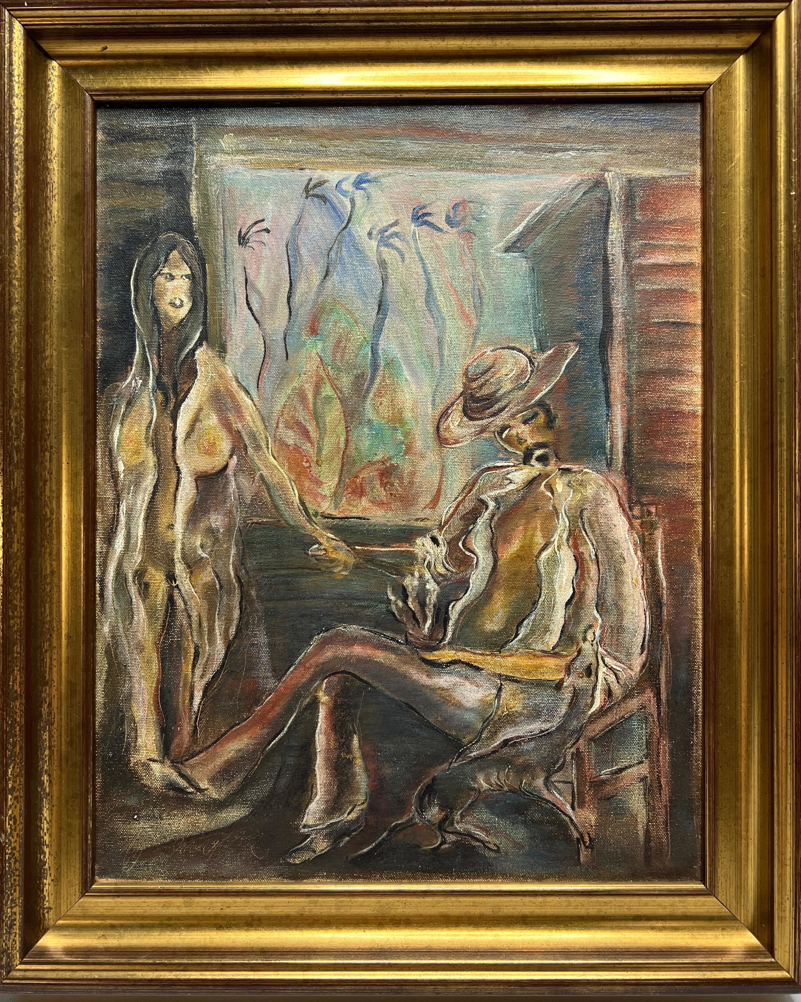 Carlos Enriquez, Oil on canvas (1 of 4)