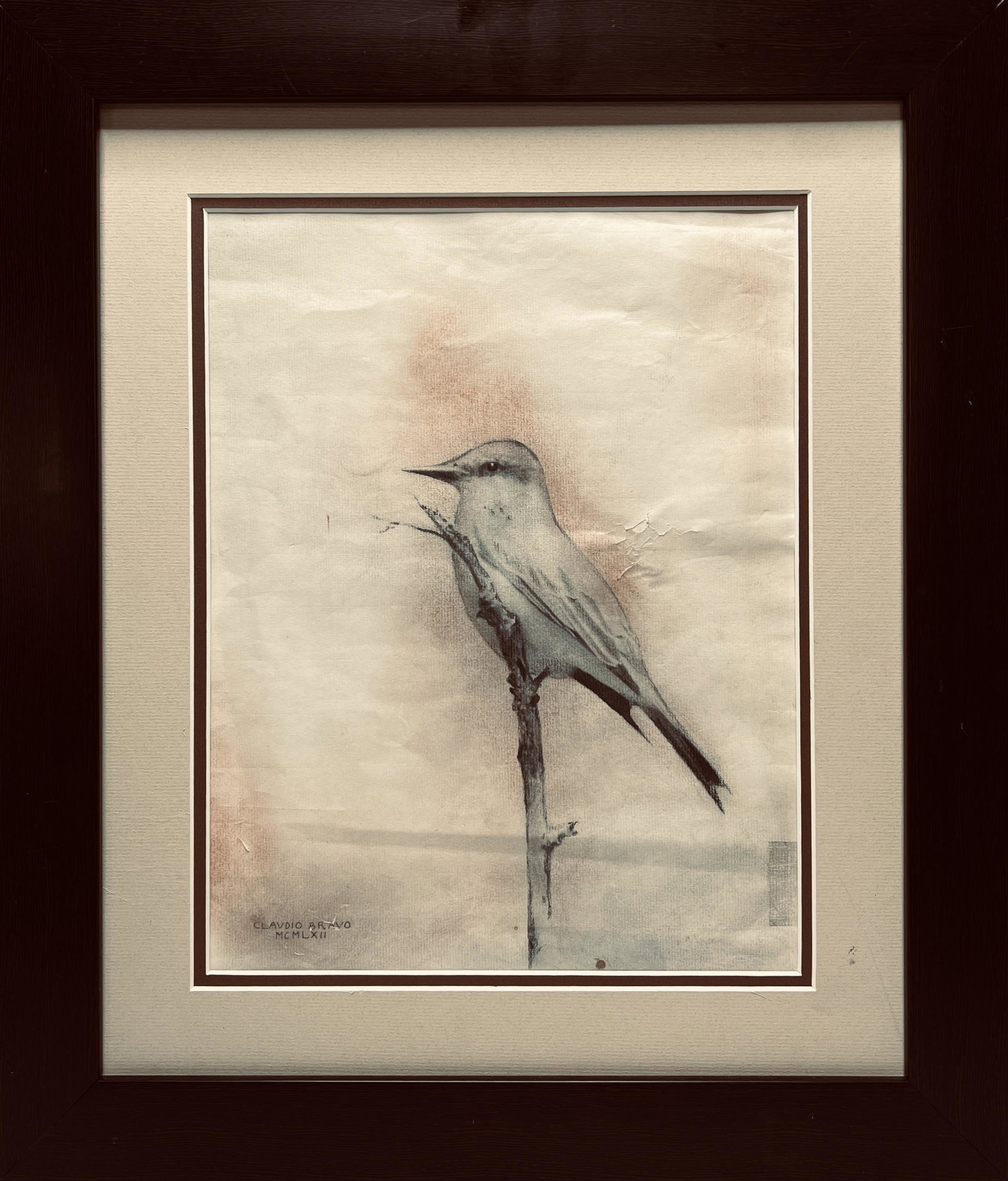 Claudio Bravo, Graphite and pastel on paper. (1 of 4)