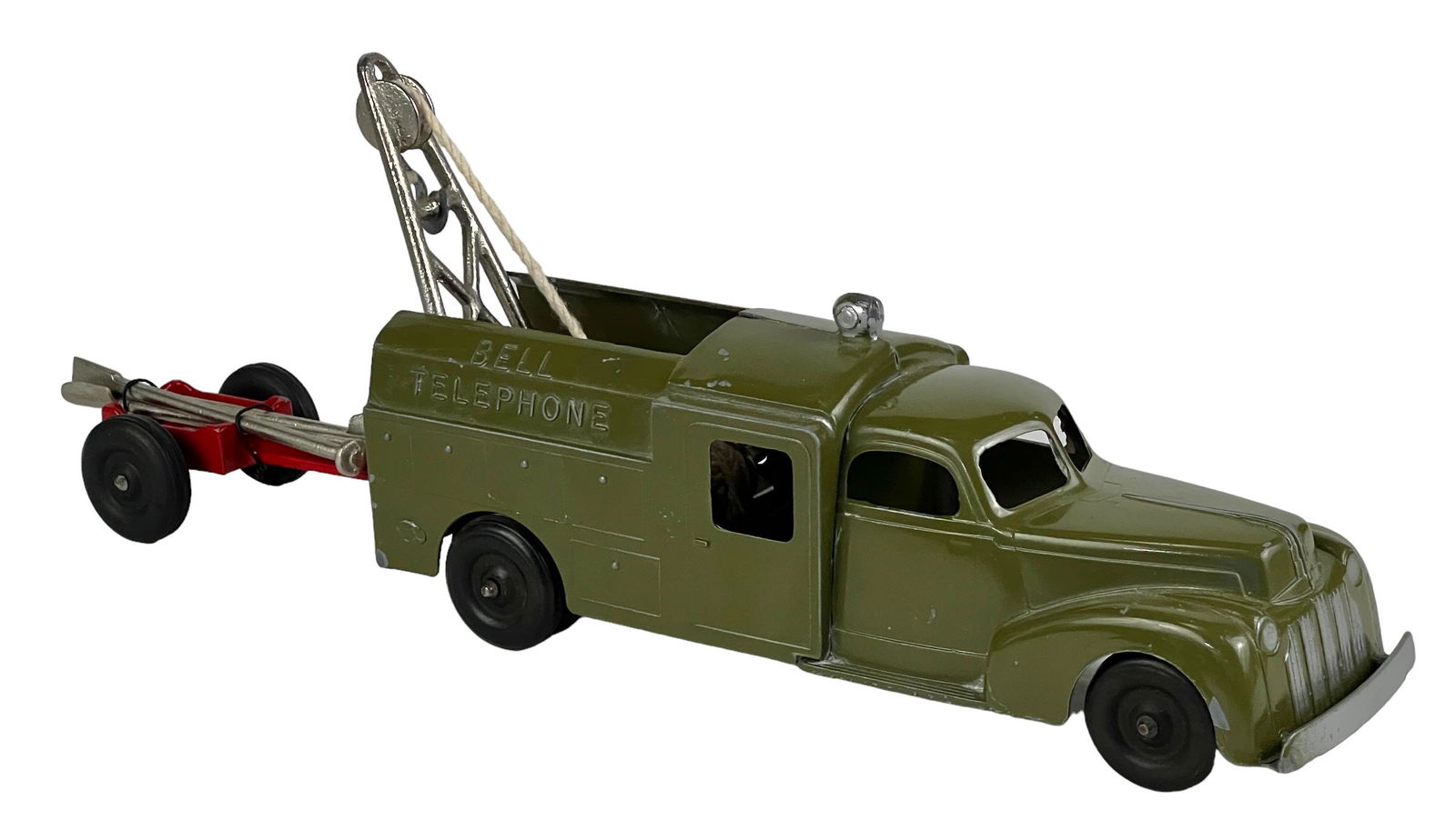 Vintage Hubley Kiddie Toy 478 Bell Telephone Truck Toy (1 of 15)
