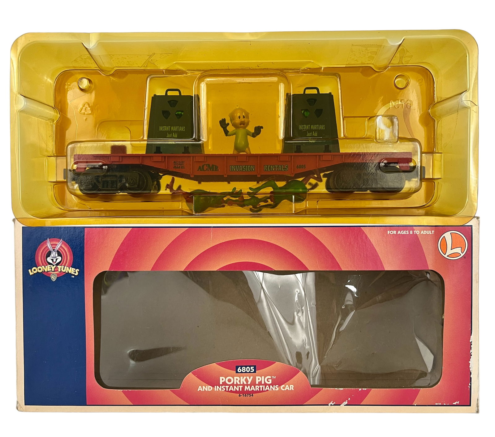 Vintage Lionel Train Porky Pig Looney Toon Train Car with Box. (1 of 20)