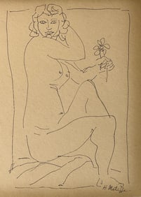 Henri Matisse, Ink on paper.