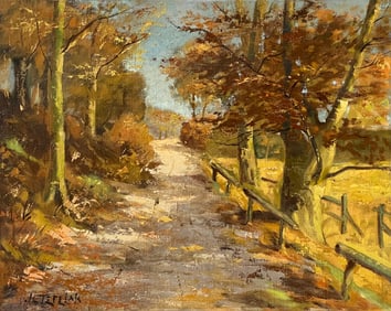 John C. Terelak, Oil on canvas