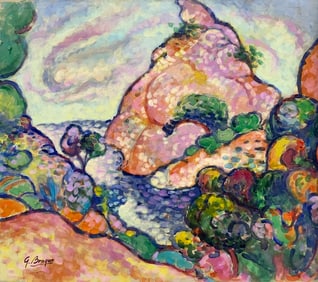 Georges Braque, Watercolor on paper.