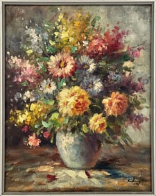 Moise Kisling, Oil on wood.