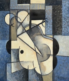 Georges Braque, Gouache on paper.