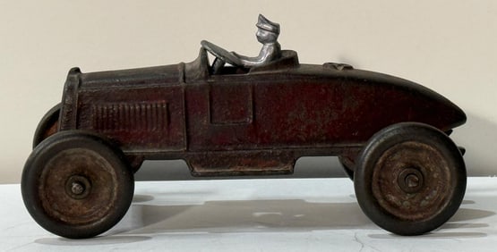 Vintage Kenton Cast Iron #3 Boat Tail Speedster / Racer.