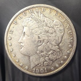 1901 O US Morgan Silver Dollar.