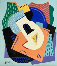 Albert Gleizes, Gouache on paper.