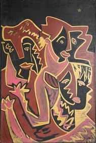 Ernst Ludwig Kirchner, Oil on canvas.