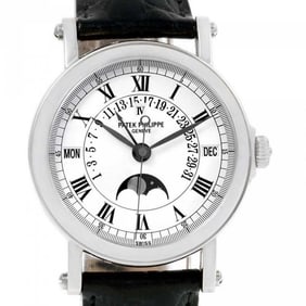 Patek Philippe Perpetual Calendar Retrograde 18k W 5059.