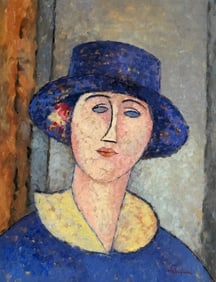 Amedeo Modigliani, Gouache on paper.