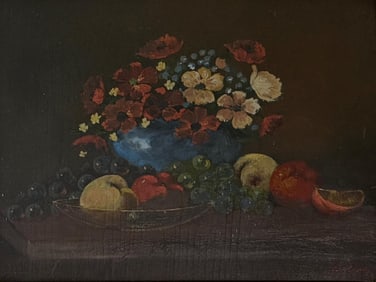 Moise Kisling, Oil on wood.