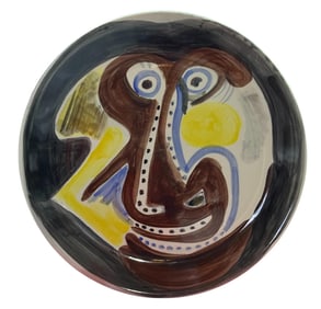 Pablo Picasso, Visage no. 197 (Madoura, Edition Picasso, no. 197, 144 / 150).