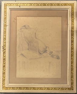 Thomas Hart Benton, Pencil on paper.: Thomas Hart Benton (American, 1889–1975) Was a leading figure of American Regionalism, celebrated for his dynamic compositions that depicted the everyday lives and landscapes of rural America. Known