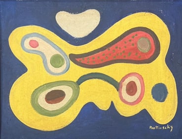Janos Martinszky, Oil on canvas panel.
