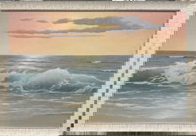 Carl Kenzler, Oil on canvas.